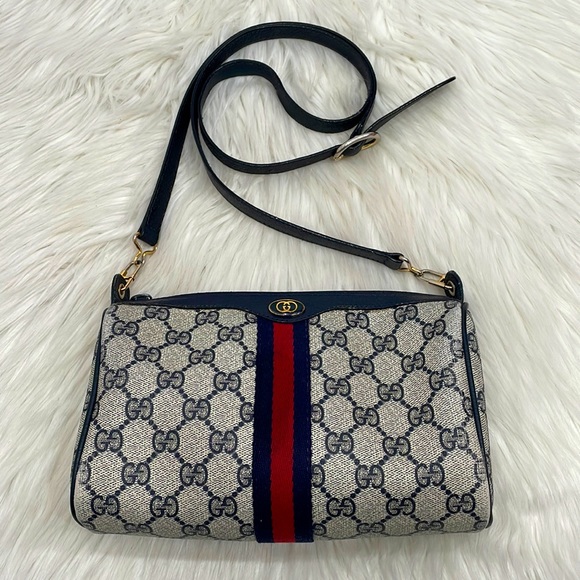 GUCCI Vintage GG Web Monogram Accessory Collection Crossbody